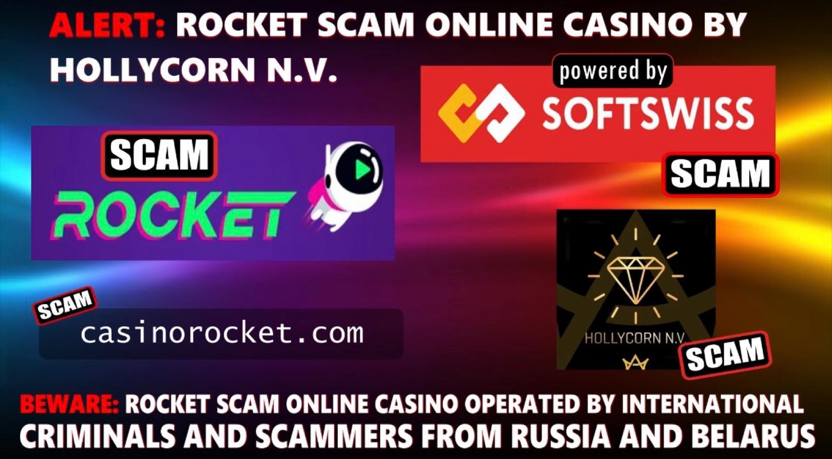 Rocket Casino Scam-Softswiss-N1 Interactive-Hollicorn NV-Roland Yakovlevich Isaev-Paata Gamgoneishvili-Ivan Montik-Pavel Kashuba-Dmitry Yaikov