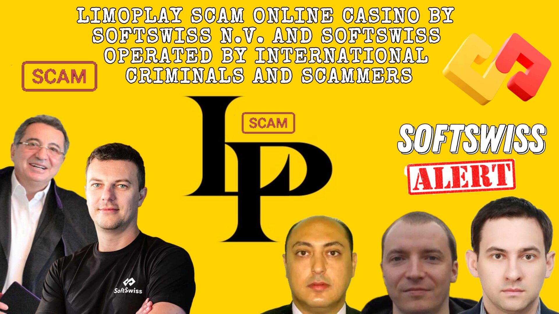 LimpPlay Casino, scam by softswiss NV and softswiss