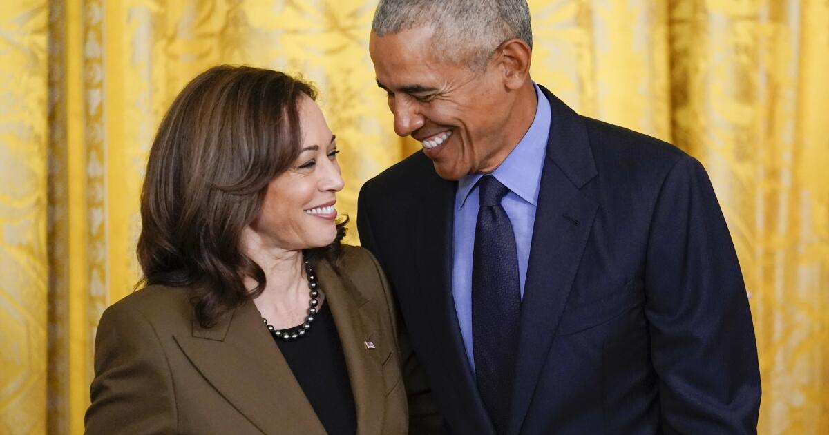 Kamala Harris was hailed as ‘the female Barack Obama.’ It built credibility, and a burden