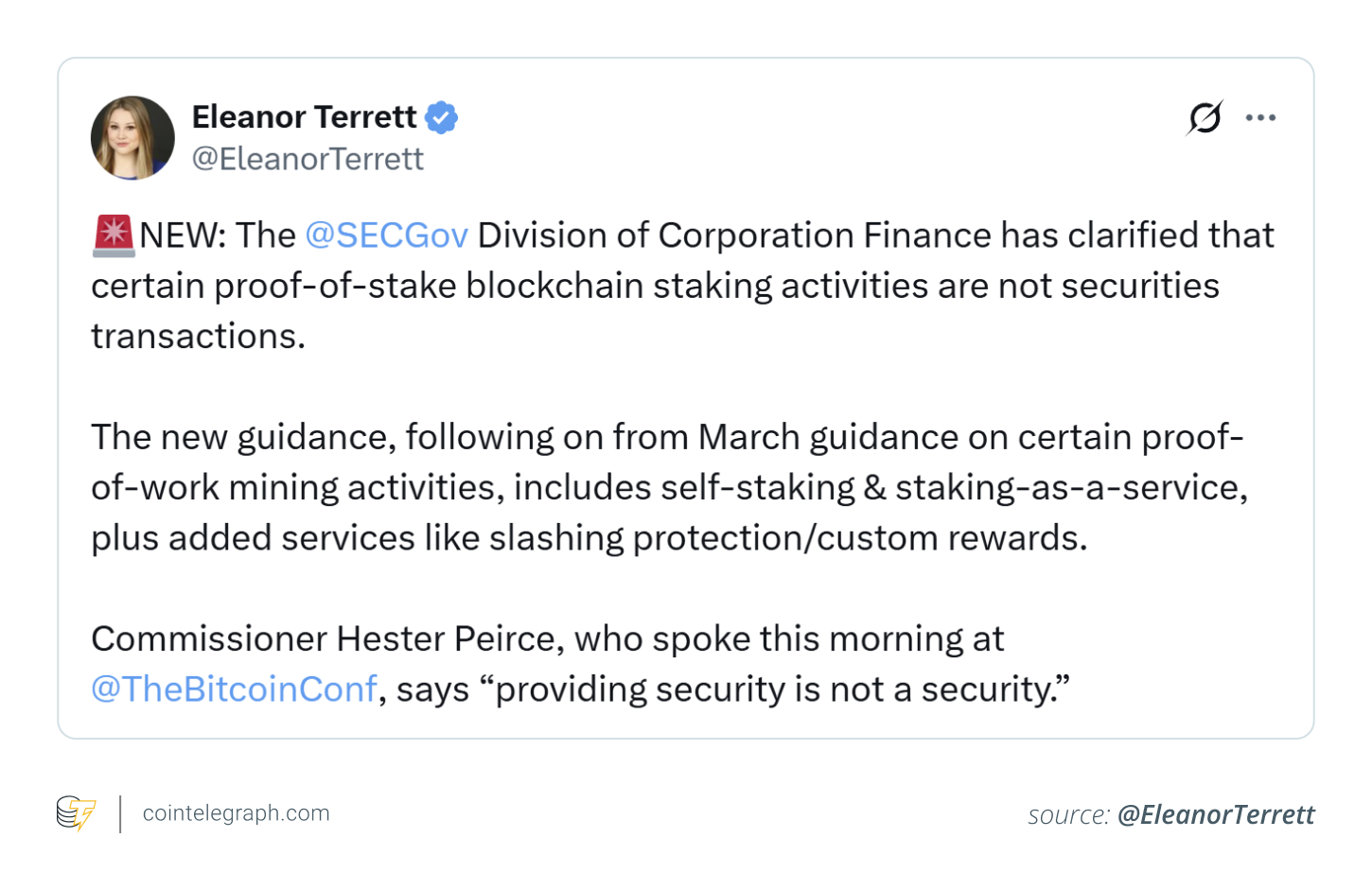 How to legally stake crypto in 2025: What is now allowed after the SEC’s latest move