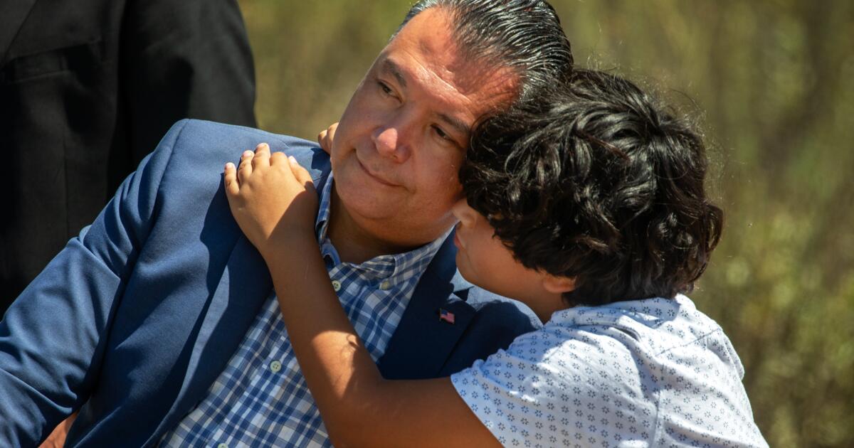 Chabria: They cuffed and tackled Sen. Alex Padilla. But he sees a bigger crisis ahead