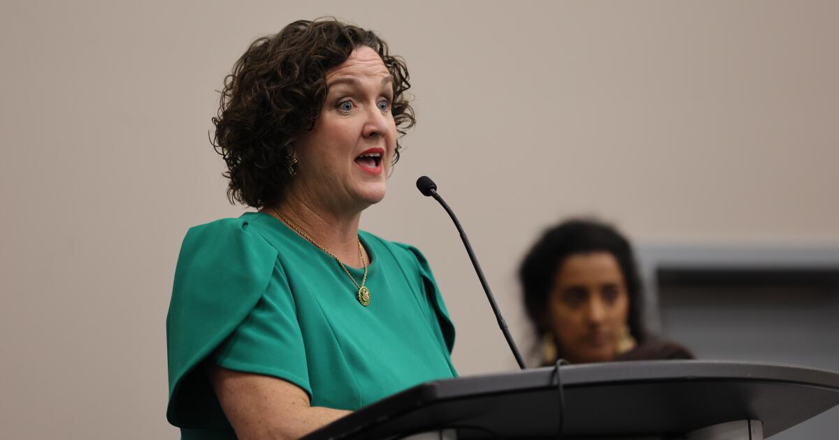 ‘I don’t want this all on camera,’ gubernatorial candidate Katie Porter says in testy interview