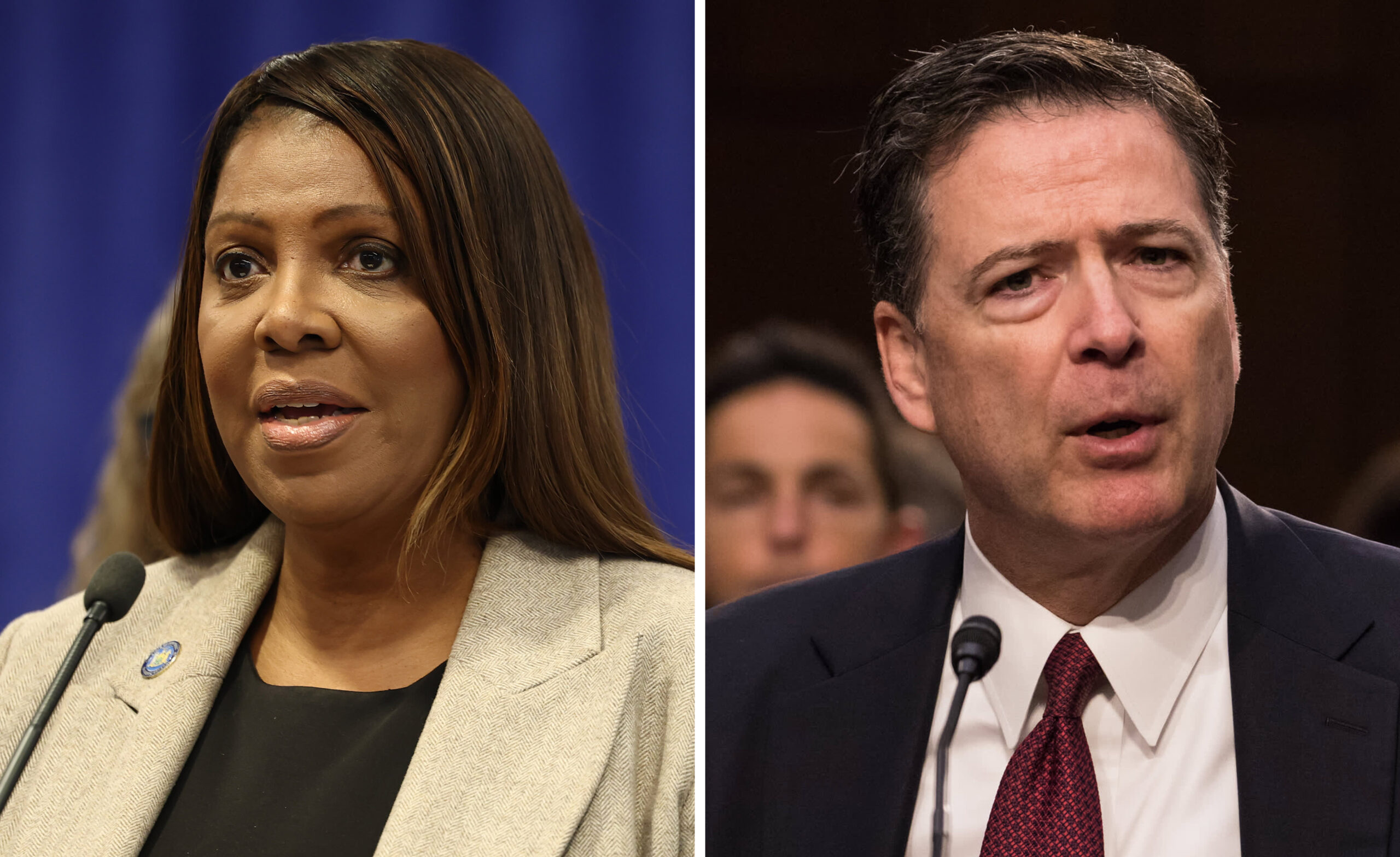 Judge dismisses James Comey and Letitia James cases over ‘unlawful’ prosecutor appointment