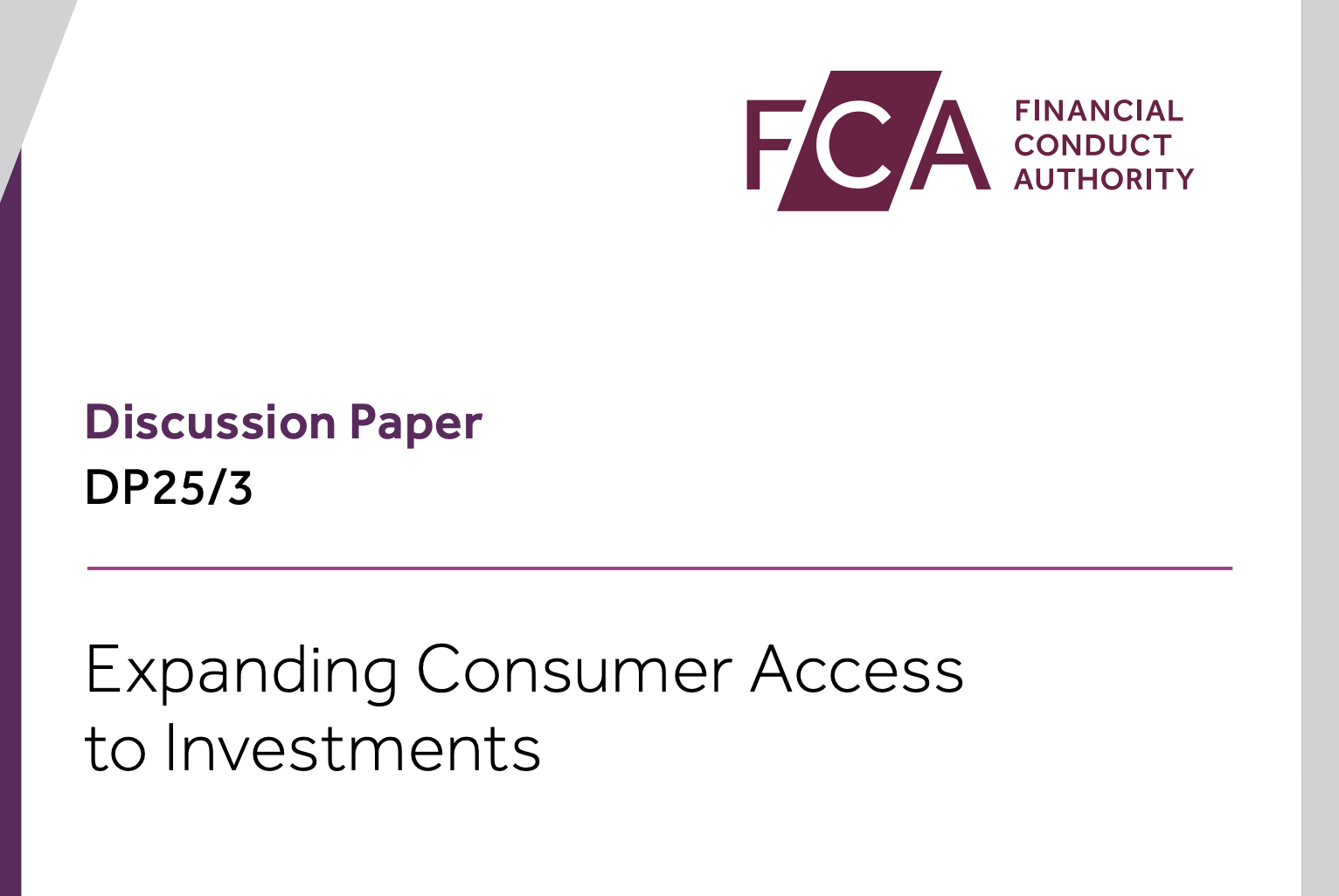 Watchdog asks for crypto industry feedback on UK investment reforms