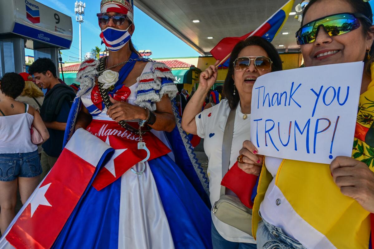 ‘I waited for this moment for so long.’ Many U.S. Venezuelans praise Maduro capture