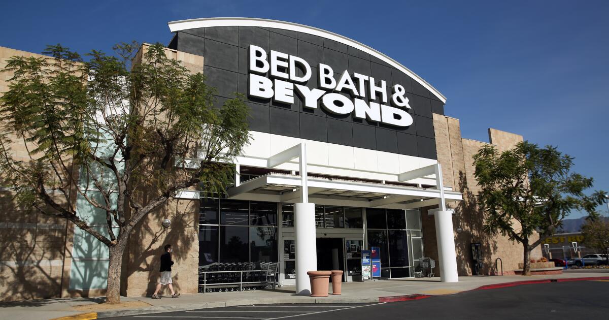 Bed Bath & Beyond is back in California after vowing never to return