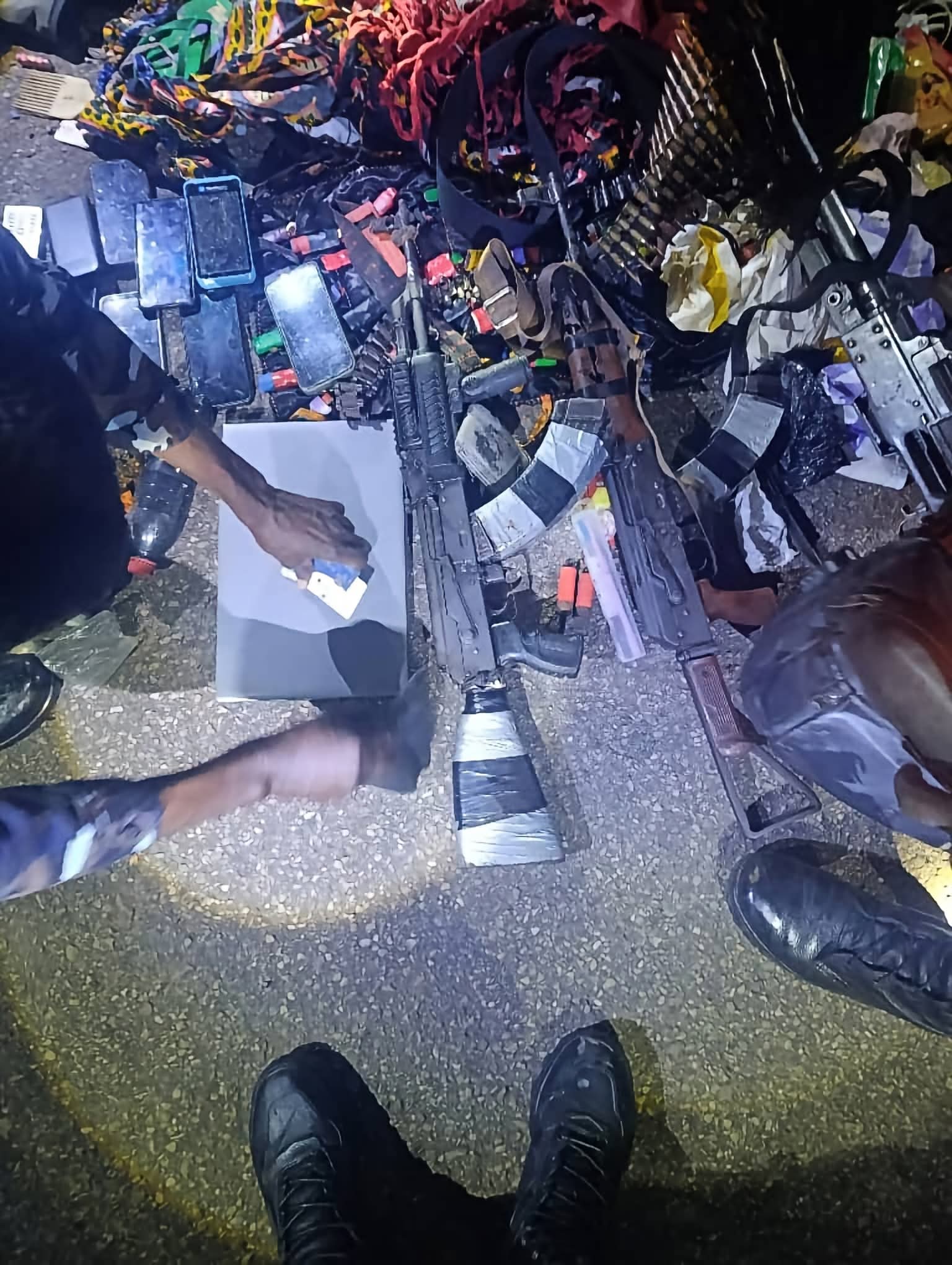 Troops gun down three IPOB members recover bomb, other weapons