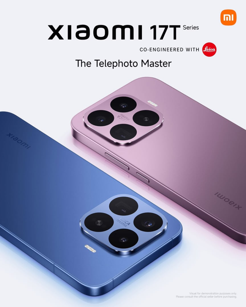 Xiaomi Unveils Xiaomi 17T Series, Bringing Dual Sizes, Telephoto Capabilities Across the Lineup, and Leica Live Moment