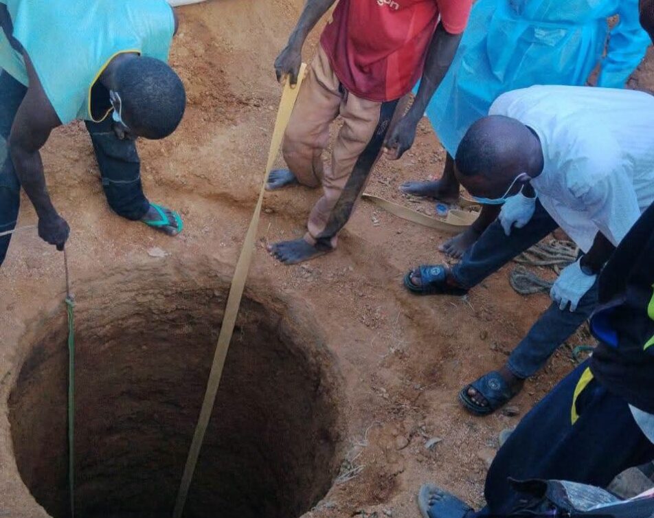Man allegedly kills father, dumps corpse in well