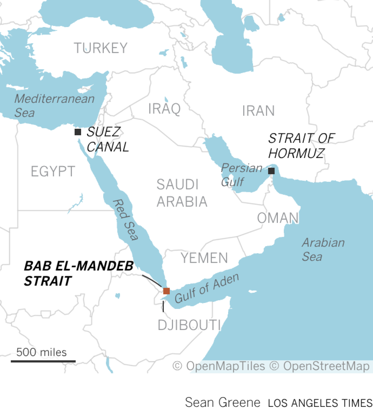A new flash point in the Iran war: The narrow strait called the ‘Gate of Tears’