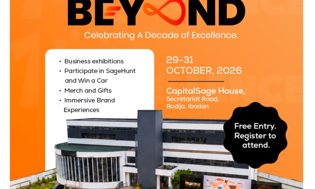 CapitalSage Holdings announces 10Xcellence Celebration, new headquarters opening, three-day exhibition in Ibadan