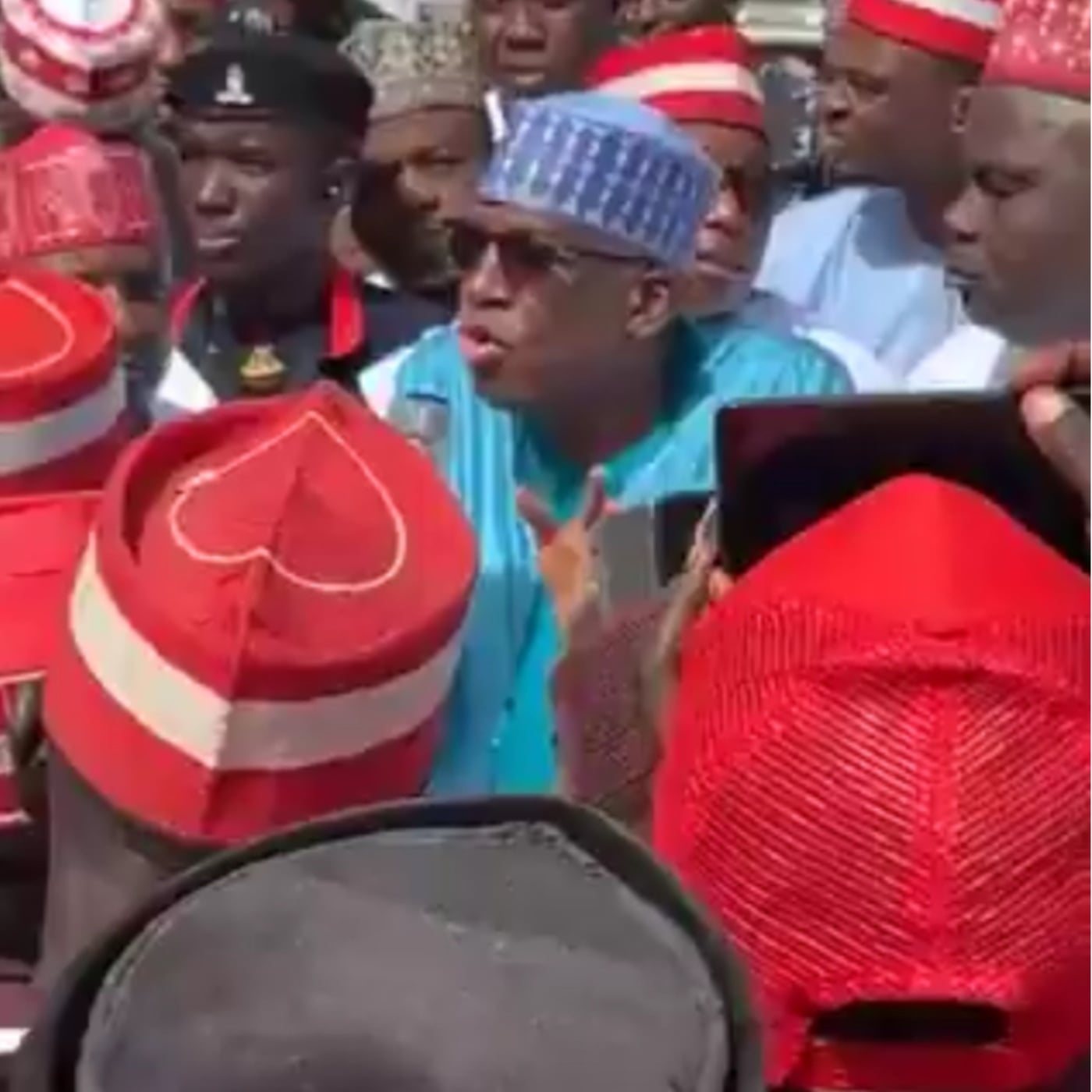 Protest erupts at Kano INEC office over omission of NDC guber candidate’s name